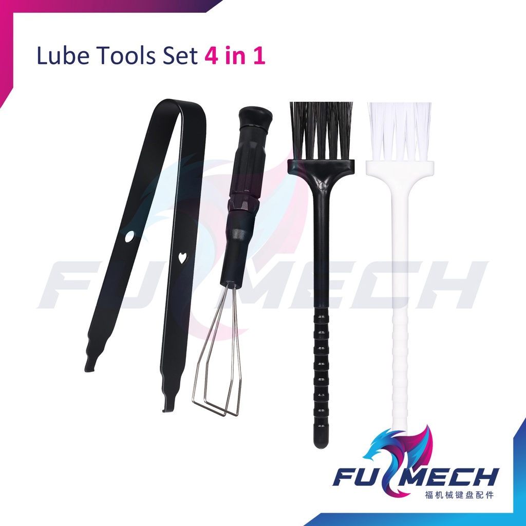 Jual 4 IN 1 LUBE TOOLS SET BY FUMECH 4 IN 1 LUBE KITS MECHANICAL KEYBOARD Shopee Indonesia