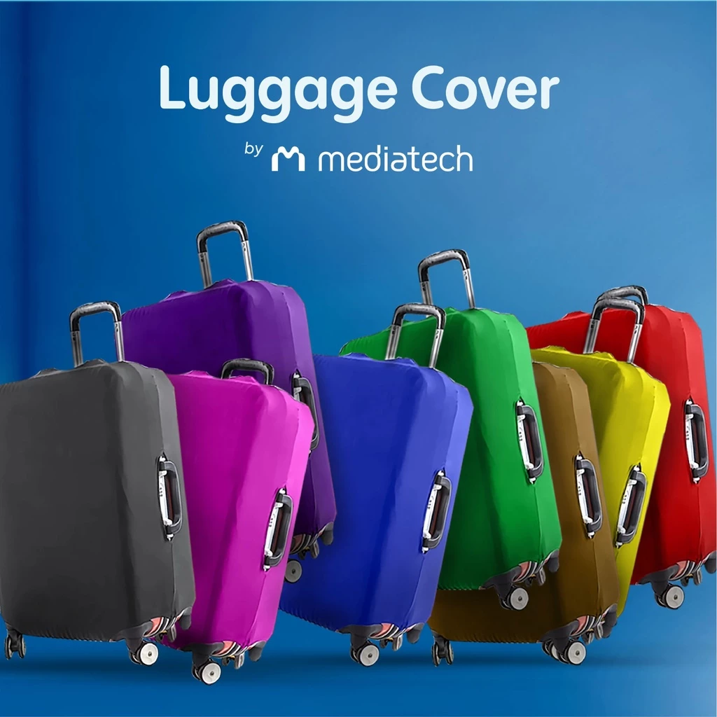 Mediatech Sarung Koper Polos / Pelindung Koper Warna Polos - Luggage Cover For Travel - foto 1
