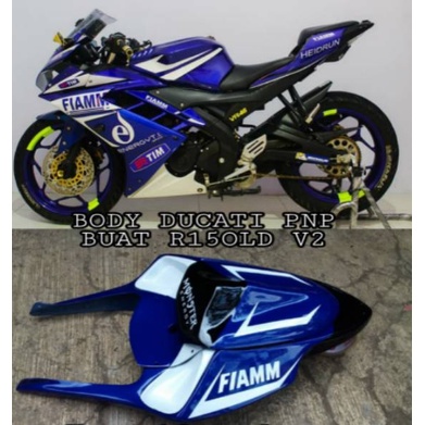 Jual Bodi belakang R15 V2 MODEL bodi Ducati | Shopee Indonesia