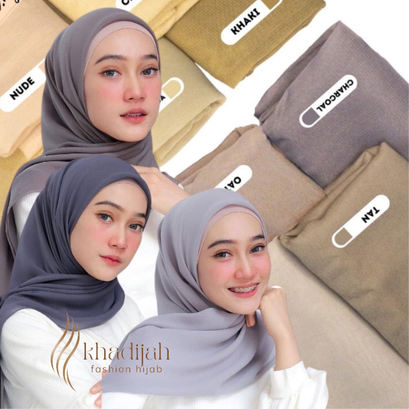 Jual Bella Square Hijab Segi Empat 50 Warna Jilbab Segiempat Bella ...