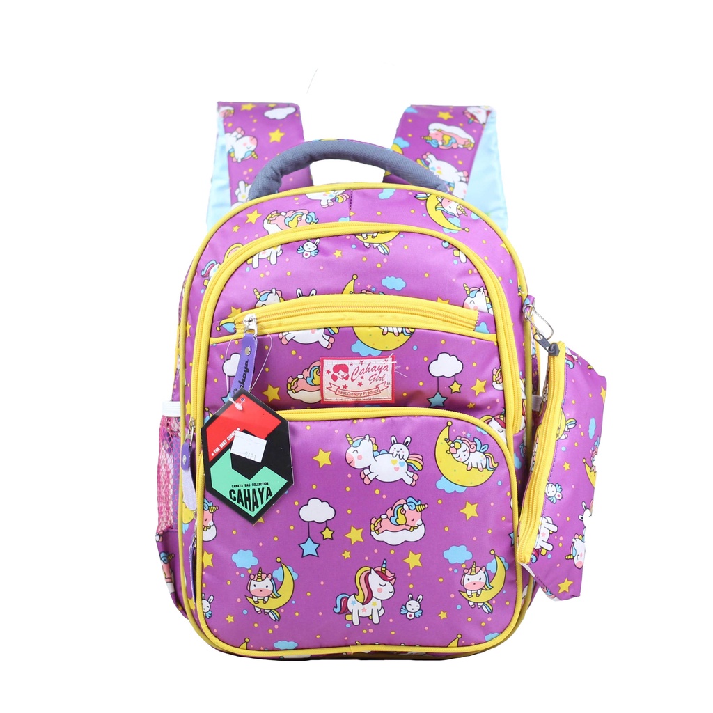 Jual Tas Ransel Gendong Anak Sekolah TK PAUD Gambar Kuda Pony Warna ...