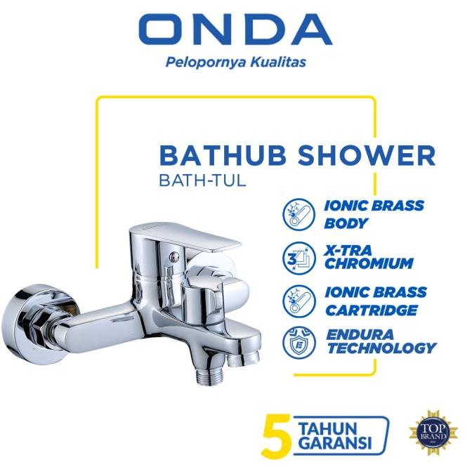 Jual ONDA Bathtub Shower Mixer / Kran Panas Dingin Bath-Tul | Shopee ...