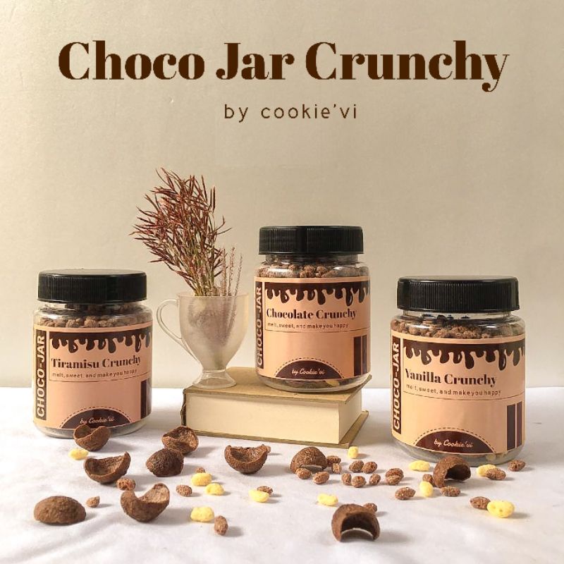 Jual Choco Crunchy/Chocholate jar/rice Crunchy/ Cokelat crispy | Shopee ...