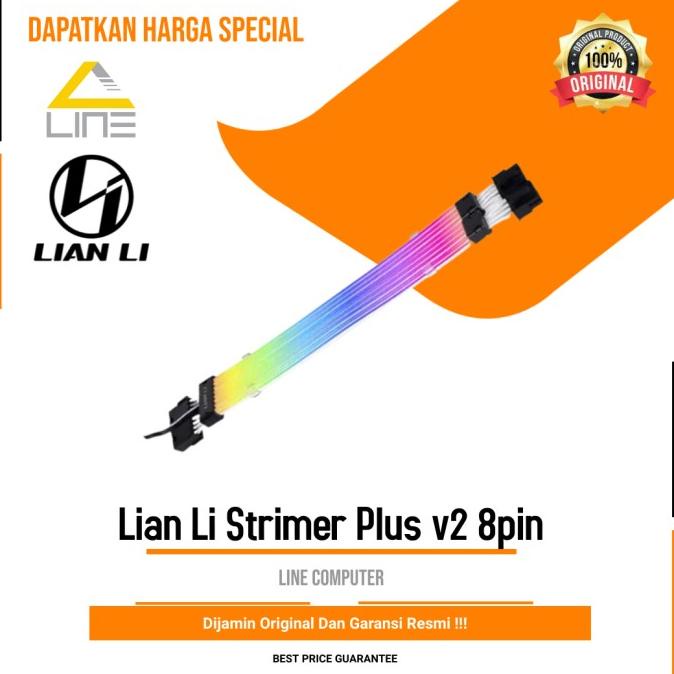 Jual LIAN LI STRIMER PLUS V2 RGB 8 PIN PSU CABLE | Shopee Indonesia