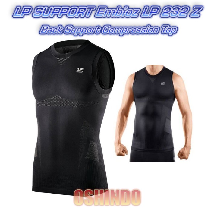 Jual Terlaris Lp Support Embioz Back Support Compression Singlet Lp 232 ...
