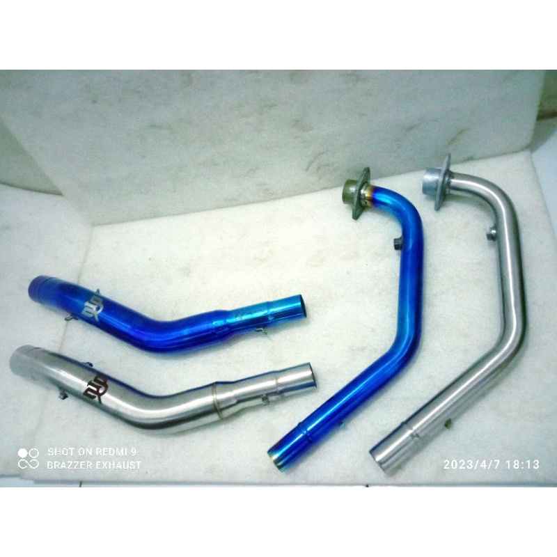 Jual header leheran stainless steel R15 v2 R15 v3 v4 new vixion gsx ...