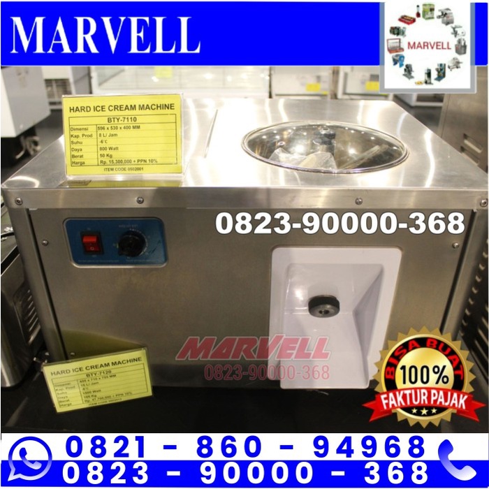 Jual Hard Ice Cream Machine Gea Bty 711 Mesin Pembuat Es Krim Shopee