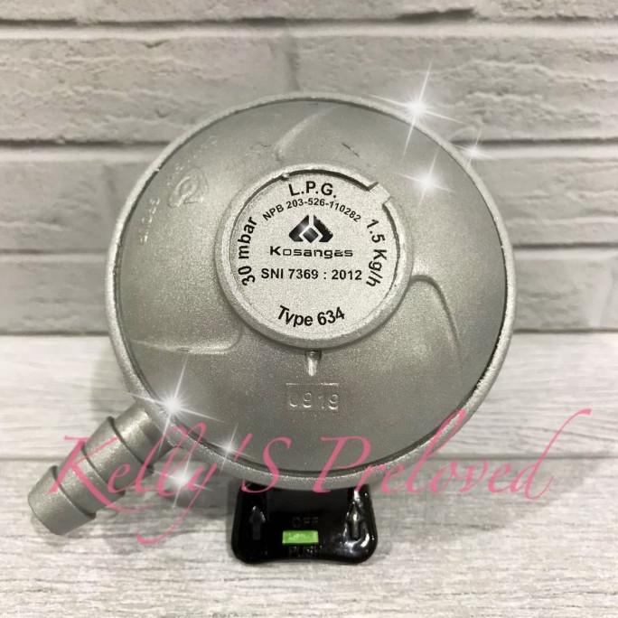 Jual REGULATOR GAS KOSANGAS QUICKON 634, ORIGINAL !!! MADE IN EROPA