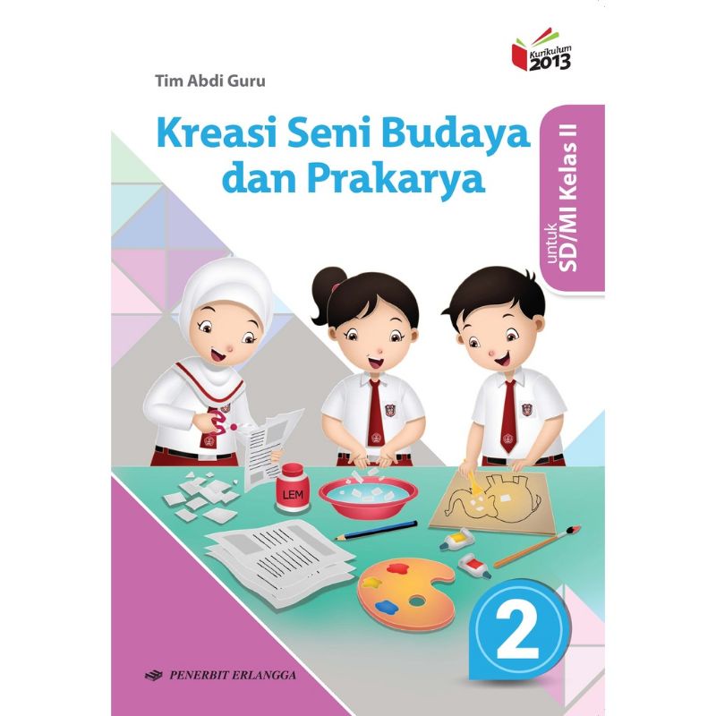 Jual Kreasi Seni Budaya Dan Prakarya Kelas 2 SD/MI | Shopee Indonesia