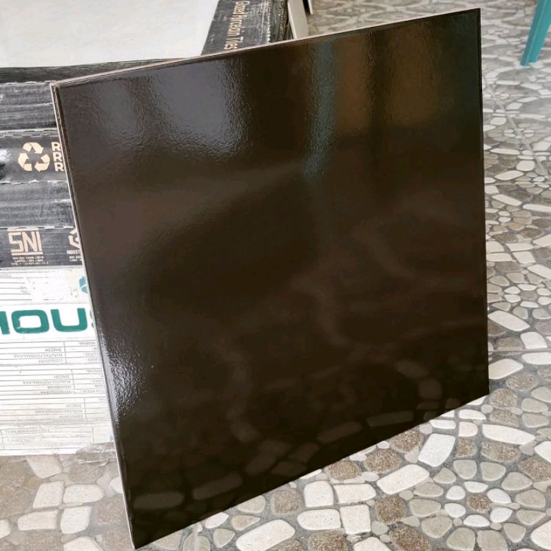 Jual Keramik Lantai Hitam Polos 50x50 Uno Zenith Bk Pare Kediri