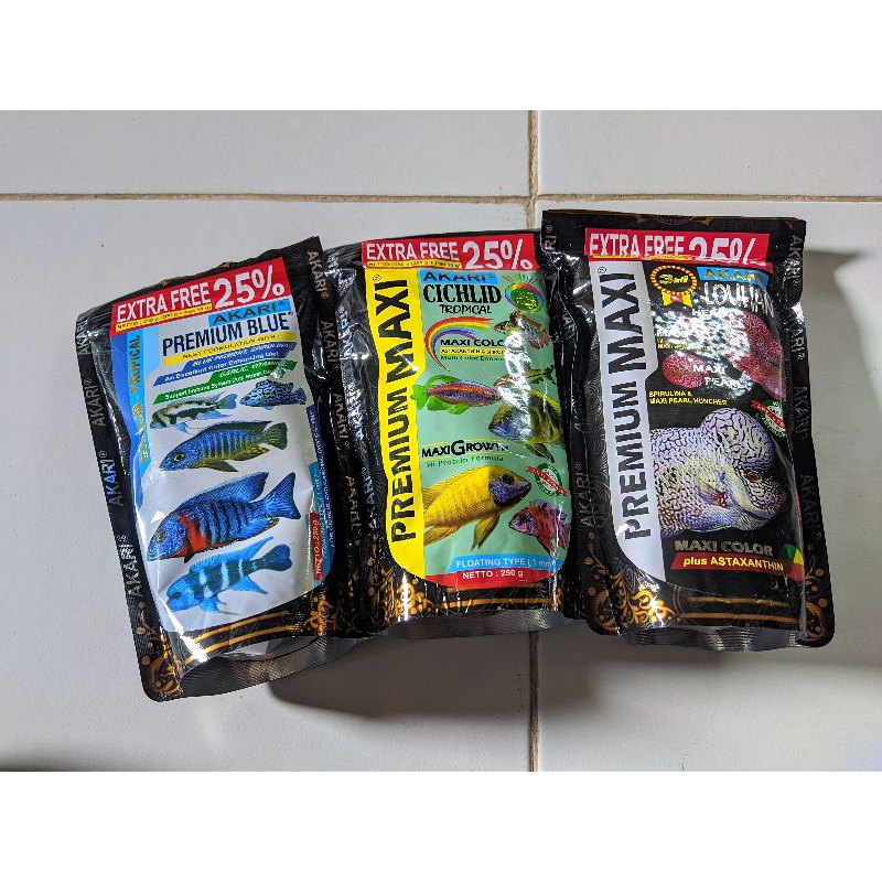 Jual Pelet Akari Premium Maxi Premium Blue 15gram | Shopee Indonesia