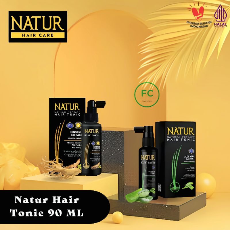 Jual Natur Hair Tonic 90Ml / Hair Tonic Rambut | Shopee Indonesia
