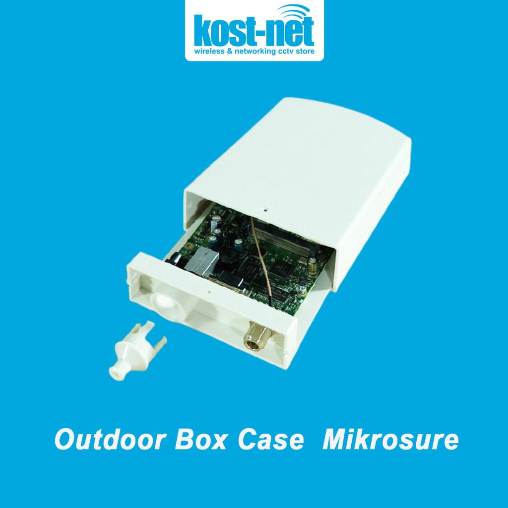Jual Outdoor Box Case Mikrosure for Mikrotik Routerboard | Shopee Indonesia