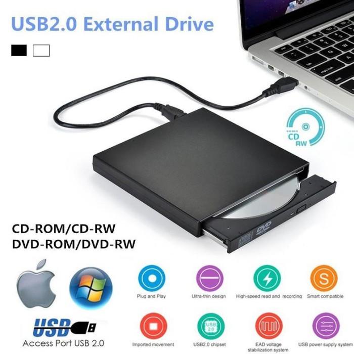 Jual Usb Dvd External Drive Cd Vcd Dvd Player Optical Drive Writer For ...