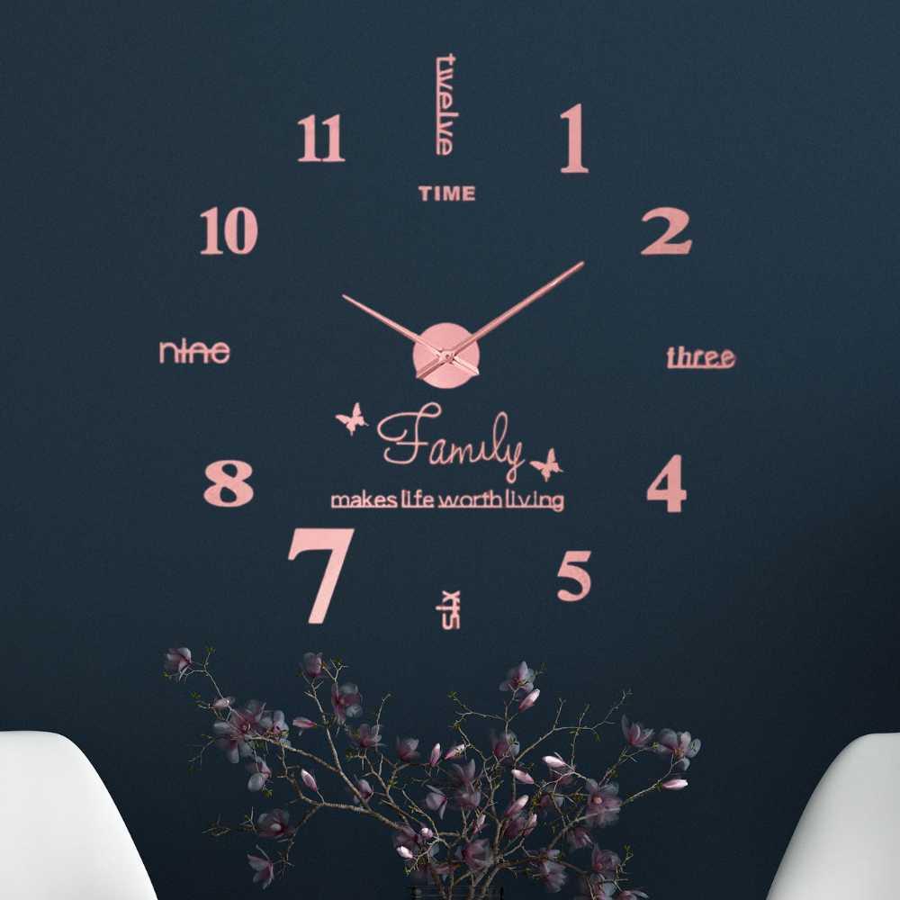 Jual Jam Dinding Aesthetic Dekorasi Dinding Ruang Tamu Unik Murah Besar