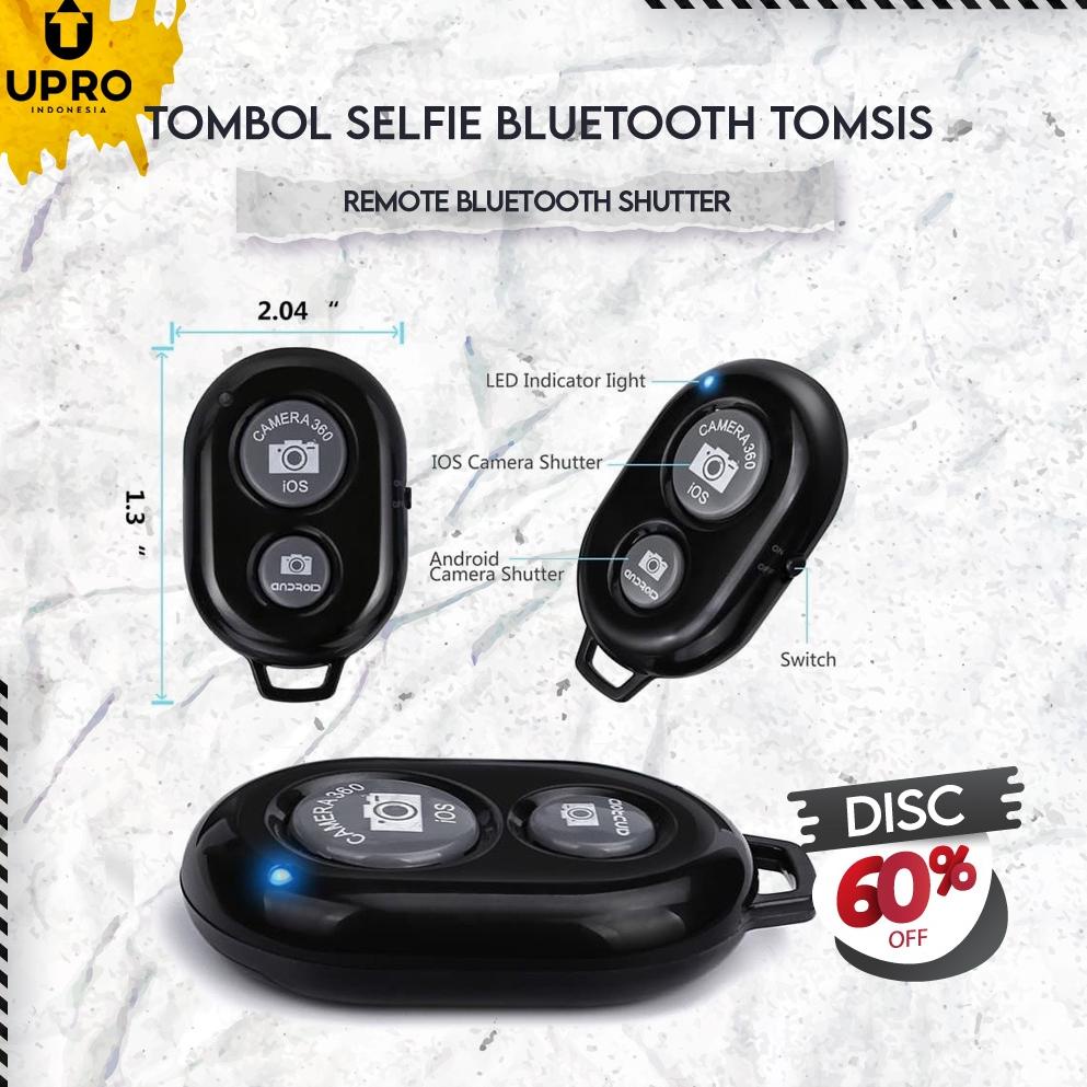 Jual Produk Terkeren Bulan Ini Tombol Selfie Bluetooth Tomsis Remote