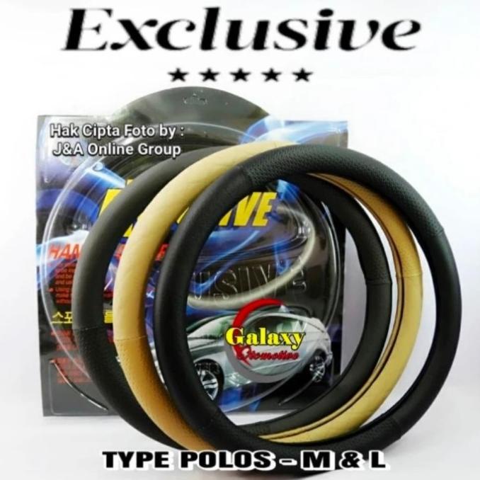 Jual Gratis Ongkir Cover Setir / Sarung Setir Mobil Exclusive Ukuran M ...