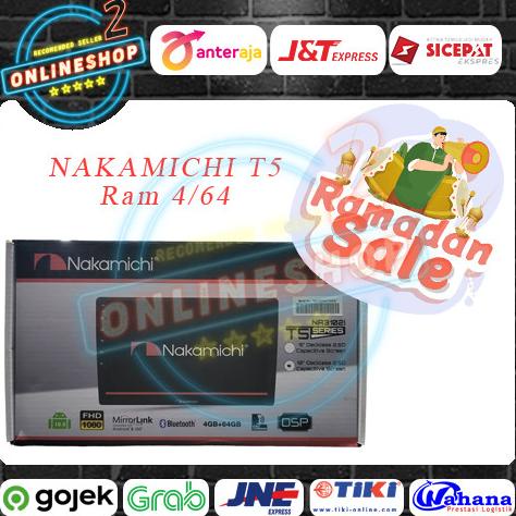 Jual Nakamichi Na I T Android Inch Ram Gb Rom Gb Head Unit