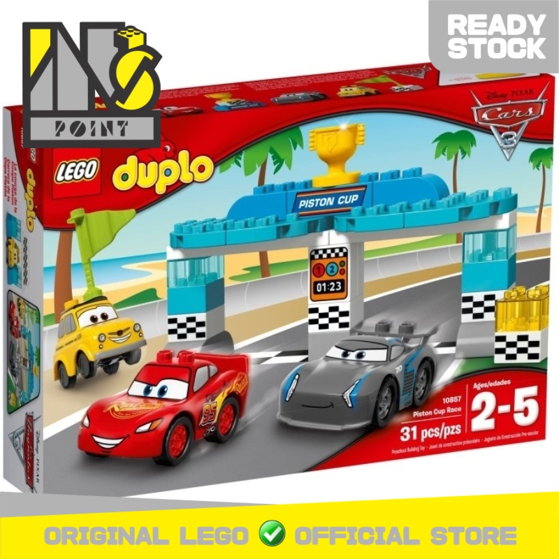 Jual LEGO 10857 - Duplo - Piston Cup Race | Shopee Indonesia