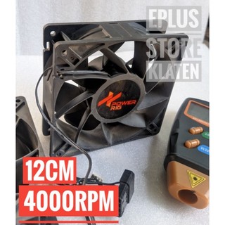 Jual Kipas 12V 12CM 4000RPM High Speed Power Big Mining PC Casing KP260 ...