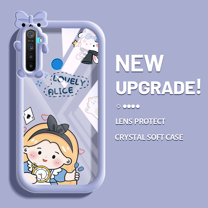 Shopee Realme 5i Black Cover Jual Softcase Glass Kaca Relame 5i 5s