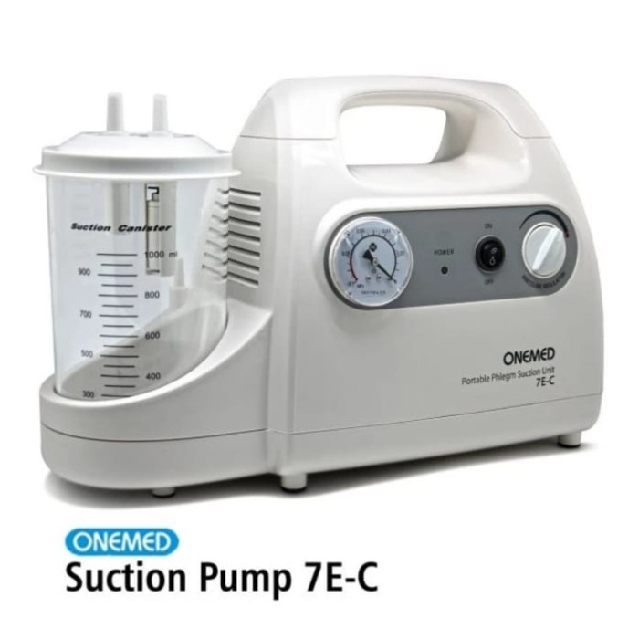 Jual Suction Pump OneMed 7E-C Alat Sedot Dahak Portable Murah | Shopee ...