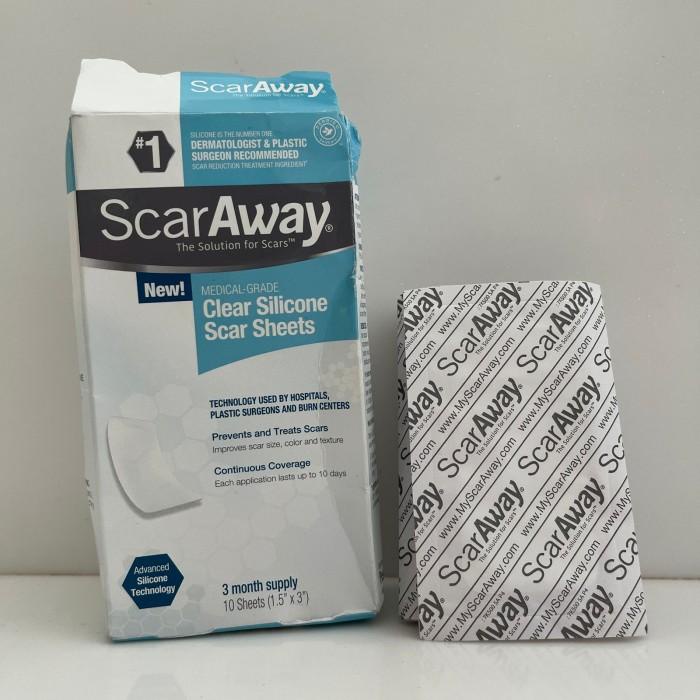 Jual ScarAway Clear Silicone Scar Sheet Dijual Per Lembar Shopee