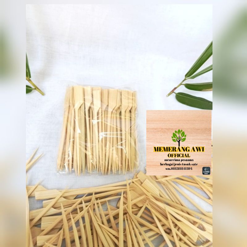 Jual Tusuk Sate Dayung Yakitori 10cm 100pcs Shopee Indonesia