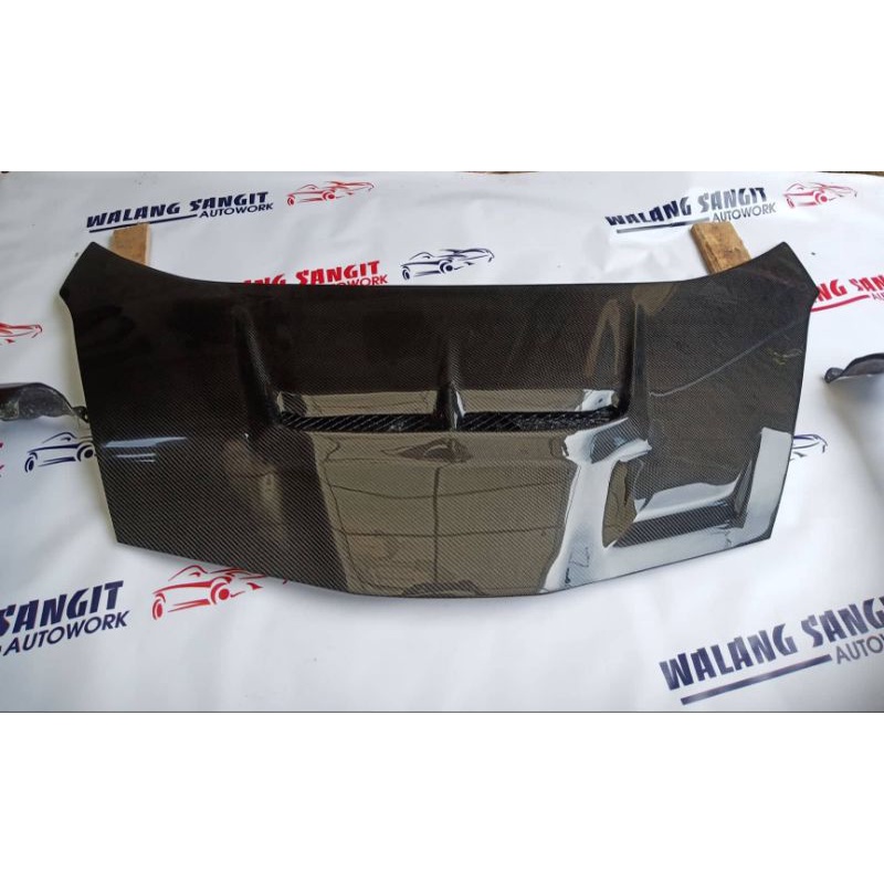 Jual KAP MESIN CARBON JS RACING,JAZZ GE8 | Shopee Indonesia