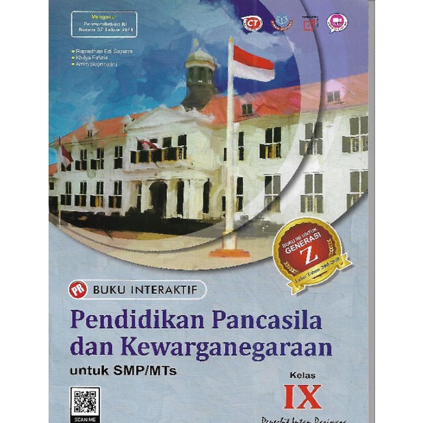 Jual Buku Pr Pkn Kurikulum K13 Smp Kelas 9 Semester 1and2 Intan Pariwara