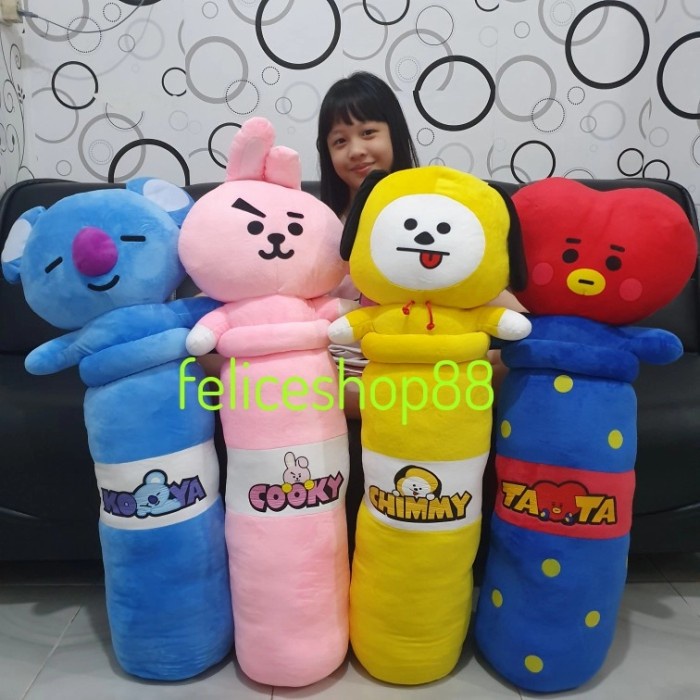 Jual guling boneka bts bt21 besar jumbo | Shopee Indonesia