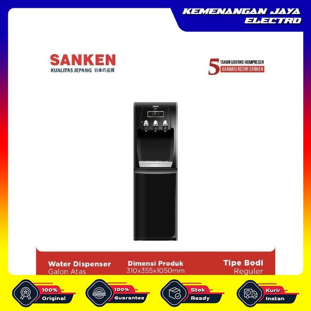 Jual SANKEN Water Dispenser Bottom Loading HWDC523IC Shopee Indonesia
