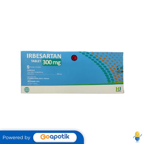 Jual Irbesartan Hexpharm Mg Box Tablet Shopee Indonesia