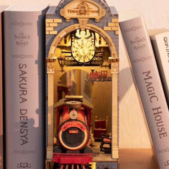 Serre Livre Time Travel | Rolife TGB04 | Puzzle BOIS 3D