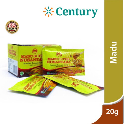 Jual Madu Super Nusantara Sachet 20 Gr 1 Sachet Daya Tahan Tubuh Imunitas Antibodi 5086