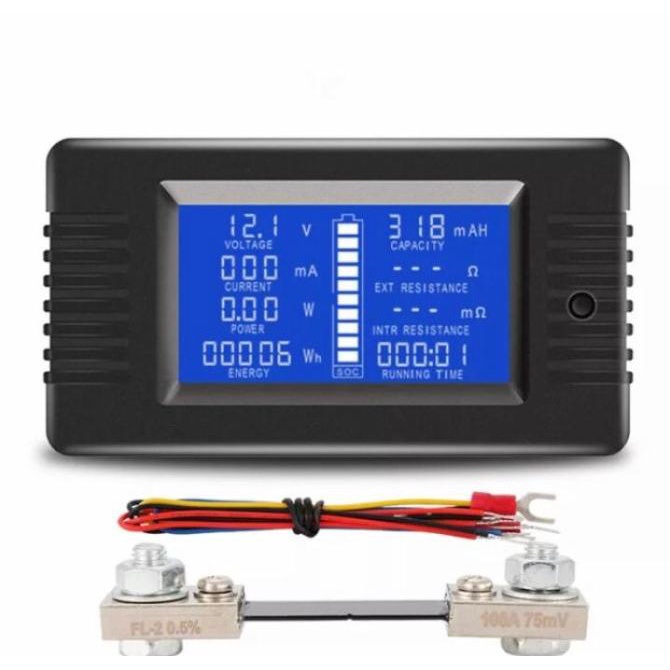 Jual Dc Watt Meter Pzem-015 200V 100A / 200A Peace Fair Battery Kwh ...