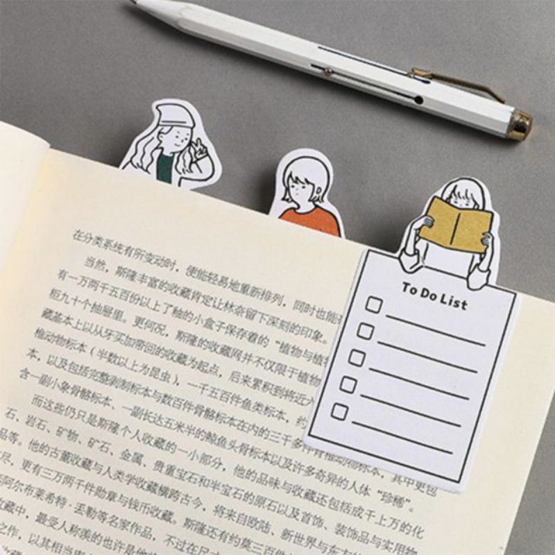 Jual Sticky Notes Memo Planner Aesthetic DIY Pembatas Halaman Buku ...