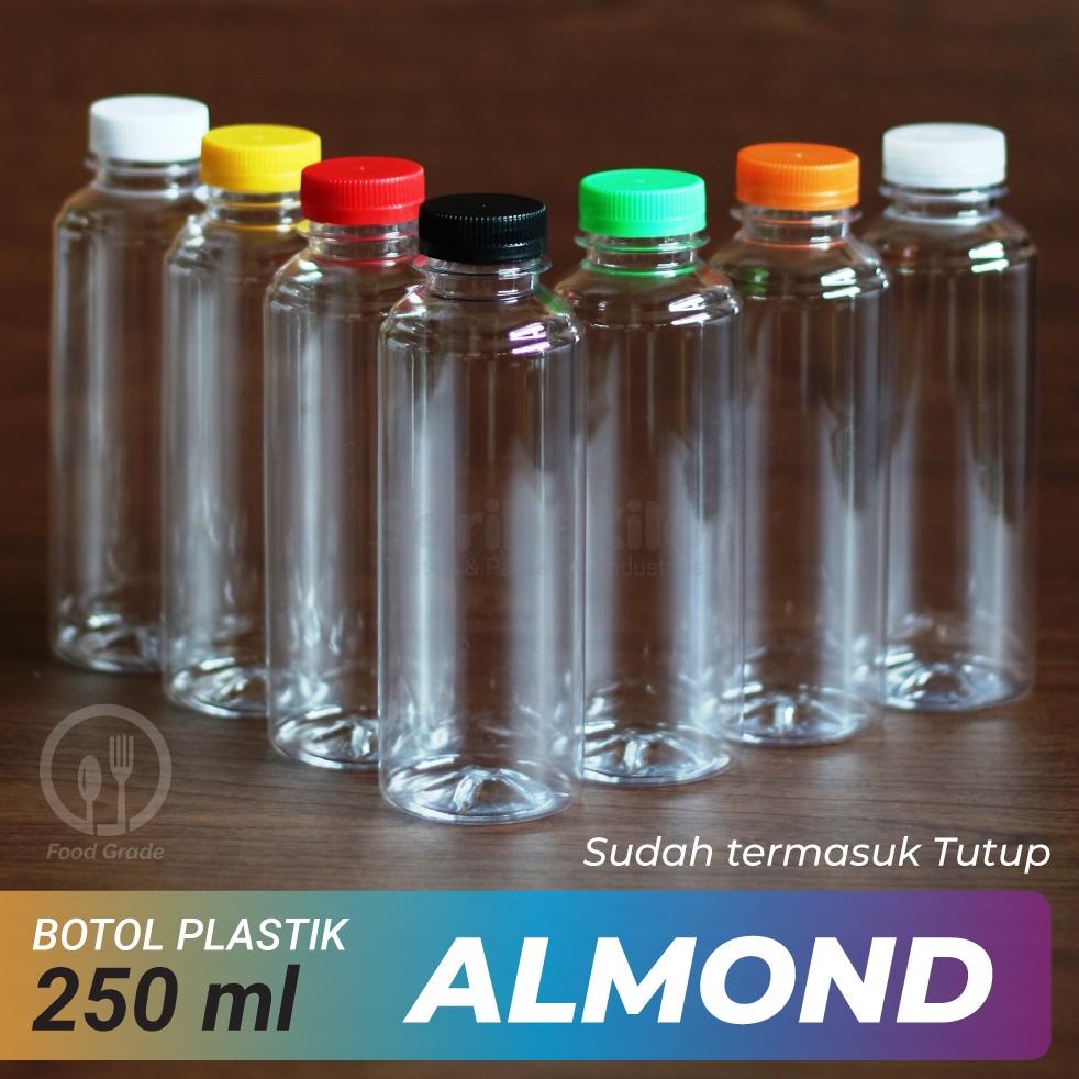 Jual Botol Almond 250 Ml / Botol Plastik Pet Almond | Shopee Indonesia