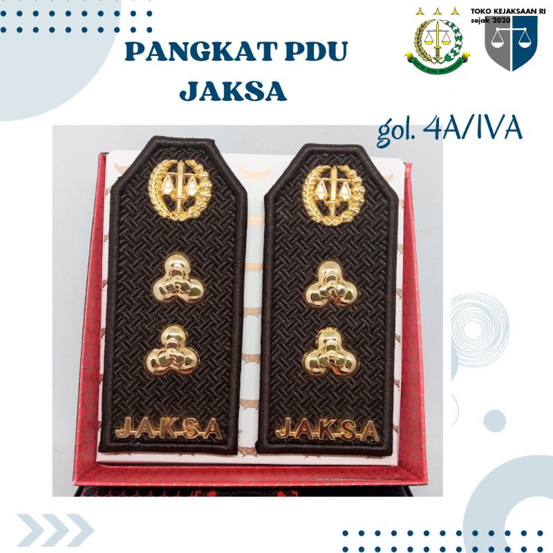 Jual TOKO KEJAKSAAN RI - PANGKAT PDUK PDUB JAKSA 4C / IVA | Shopee ...