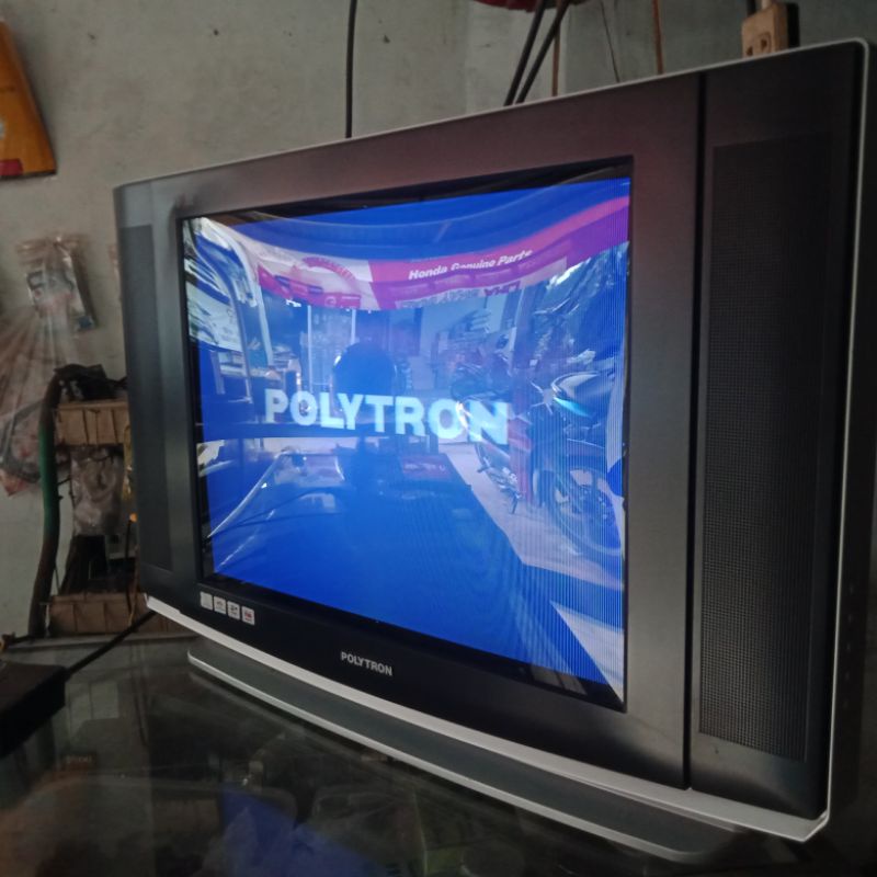 Jual TV Tabung Slim Polytron 21\