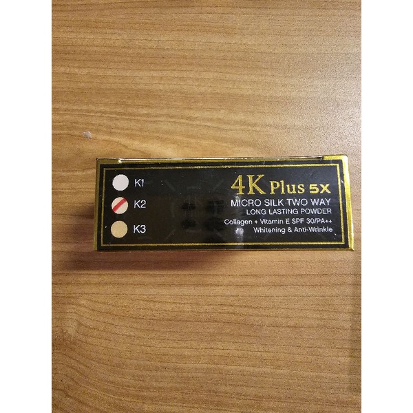 Jual 4K Plus Powder Micro Silk Two Way Long Lasting SPF 30 PS++ ...