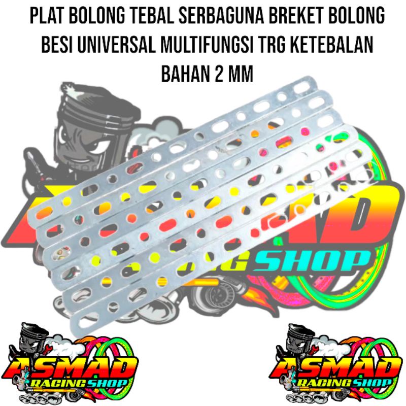 Jual Plat Bolong Tebal Serbaguna Breket Bolong Besi Universal Multifungsi Ars Ketebalan Bahan 2 1670