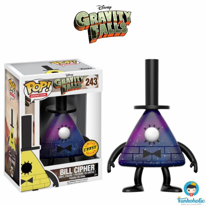 Jual Funko Pop! Gravity Falls - Bill Cipher (Space) [Limited Chase ...