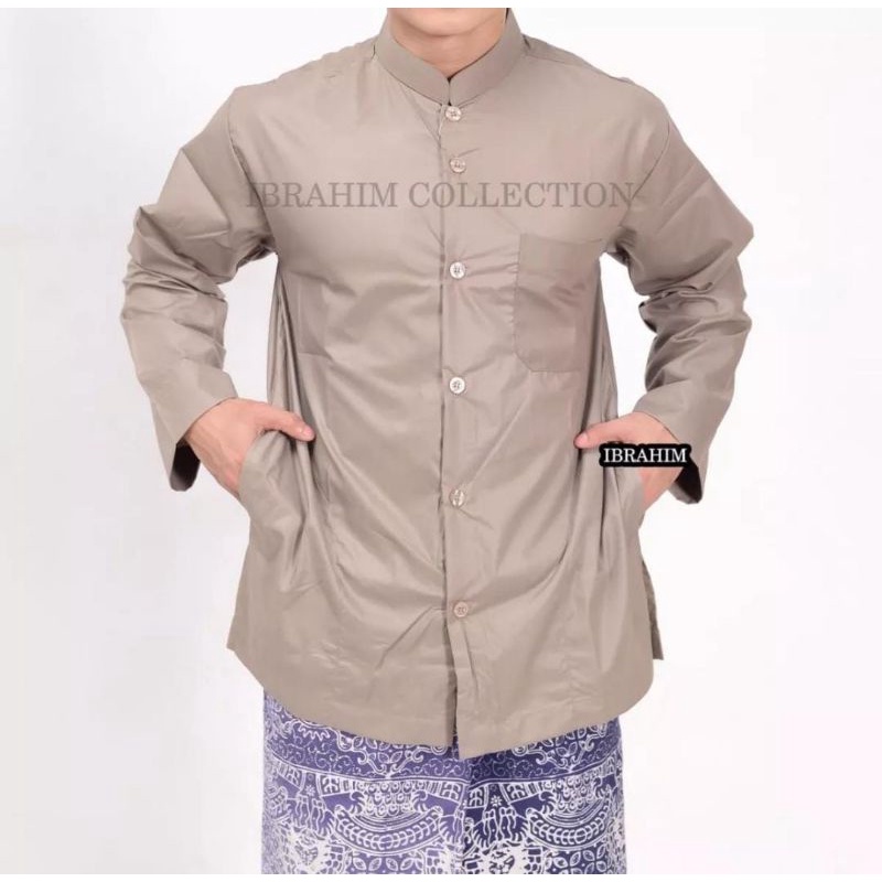 {TERLARIS} Baju Muslim Koko Kokoh Habaib Haibah Habib Polos saku samping Model AMMU AMU