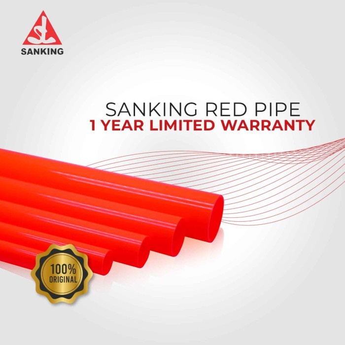 Jual Sanking Pvc Pipe 25Mm (Red) Shopee Indonesia