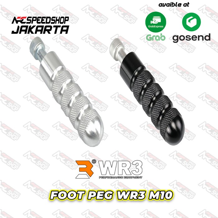 Jual Foot Peg WR3 Footstep / Underbone M10 Baut 14 | Shopee Indonesia