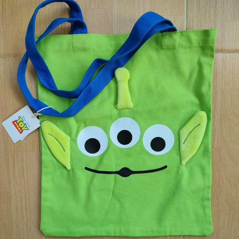Tote Bag Miniso Toy Story Jual MINISO TOY STORY TOTE BAG SHOPPING