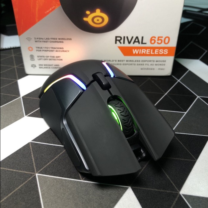 Jual Steelseries Rival 650 Wireless Gaming Mouse | Shopee Indonesia