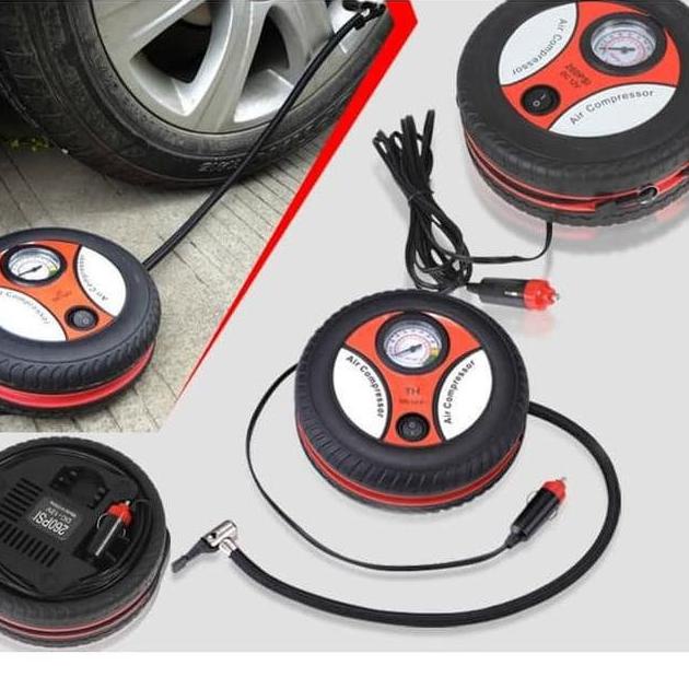 Jual Viral Compressor Angin Mini Portable 12V Pompa Udara Ban Mobil ...
