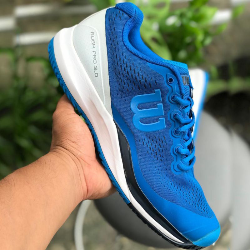 Jual Sepatu Olahraga Tennis Pria Dan Wanita Wilson Rush Pro 3.0 Import